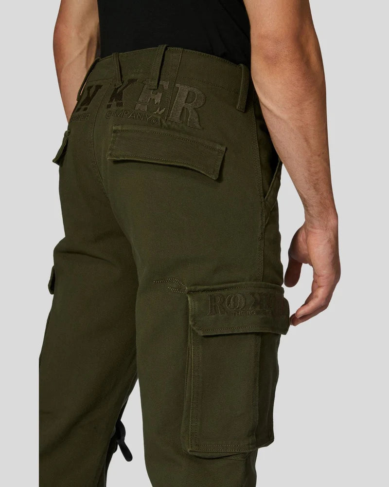 Rokker Motorradhose "Cargo Olive" Men