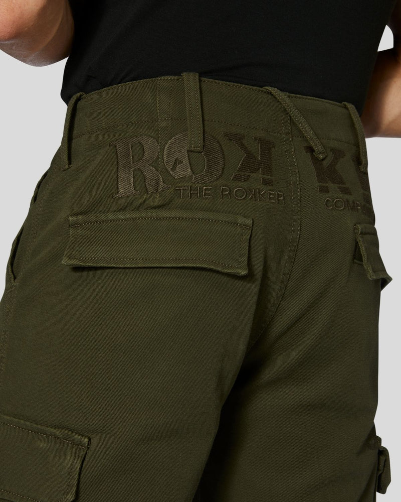 Rokker Motorradhose "Cargo Olive" Men