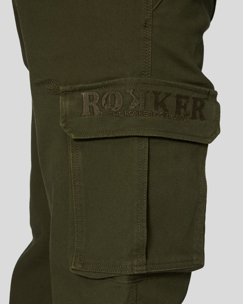 Rokker Motorradhose "Cargo Olive" Men
