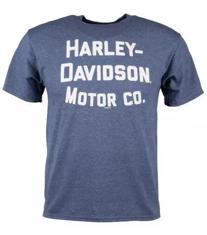 Harley-Davidson Kinder T-Shirt Motor Co. blau