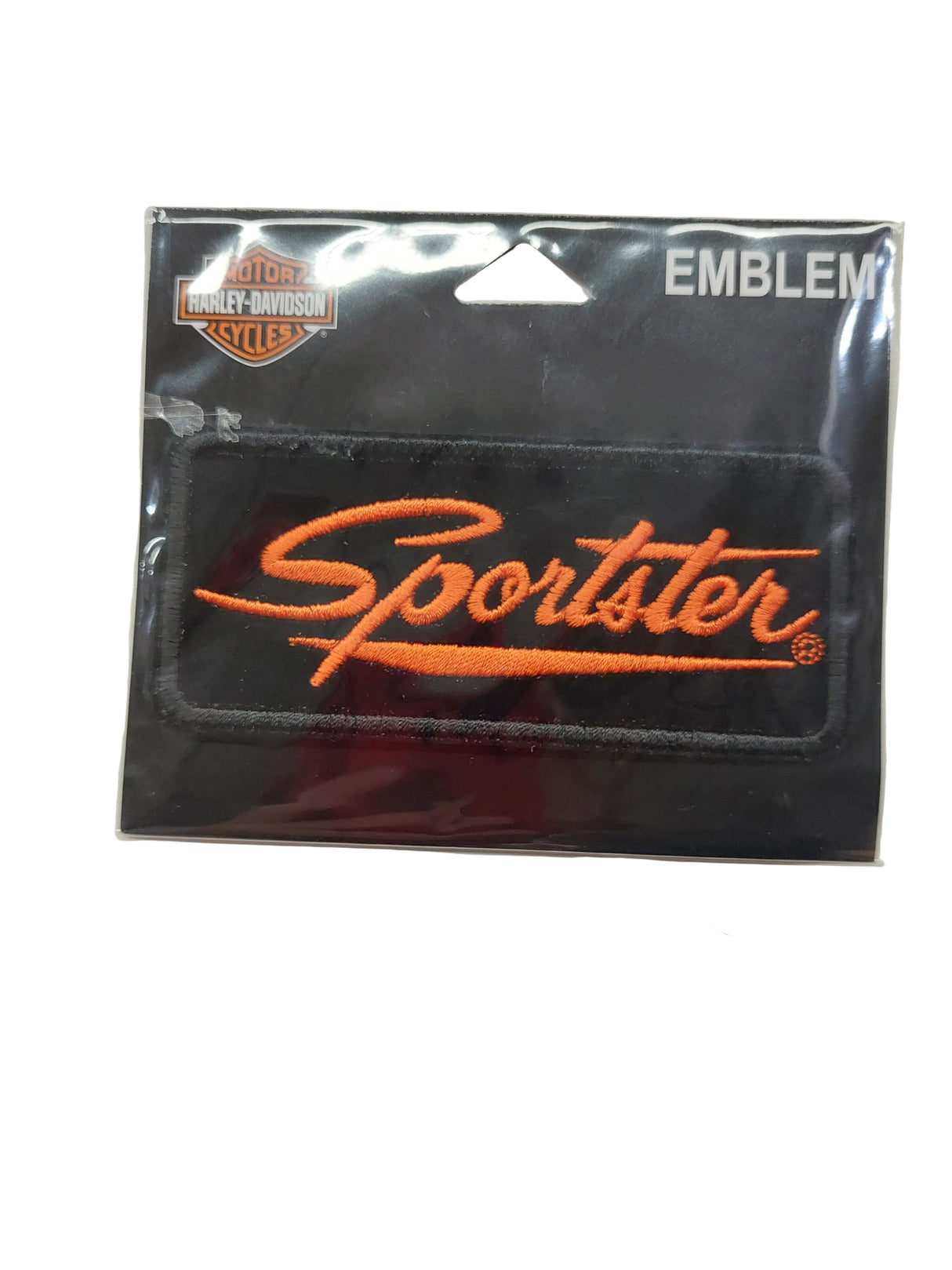 Harley-Davidson Emblem, Sportster, SM, 4 W x 2 H