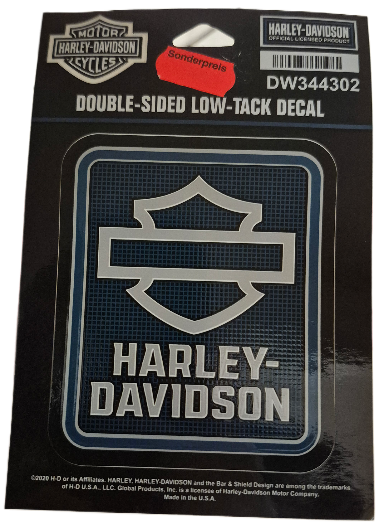 Harley-Davidson Low Tack Decal Insignia, Nr.26