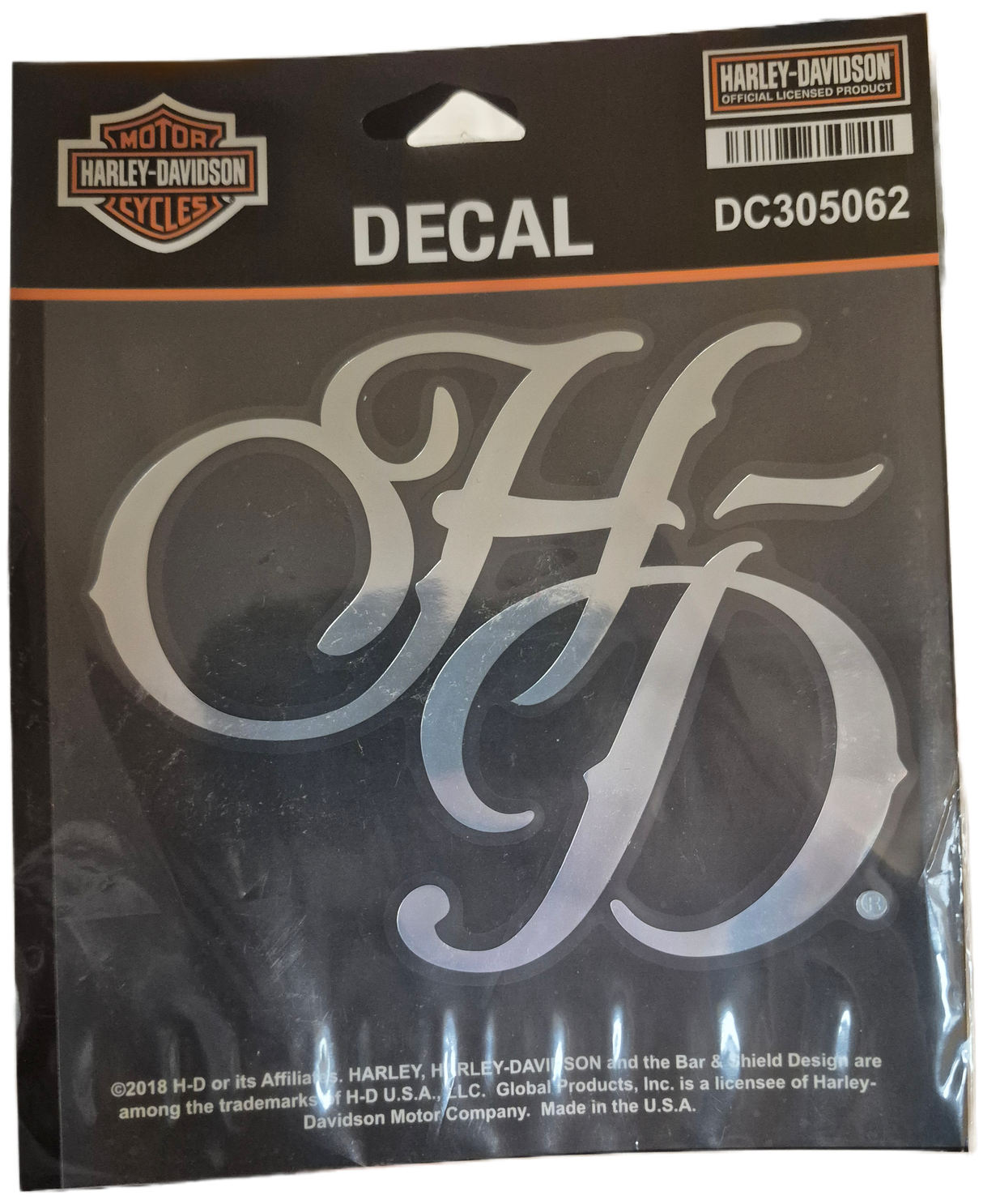 Harley-Davidson Decal - H-D Chrome Nr.22