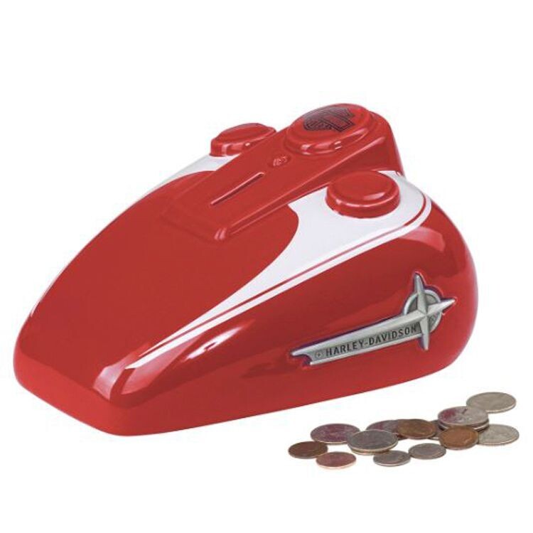 HARLEY-DAVIDSON ® 1962 Gas Tank Bank ROT