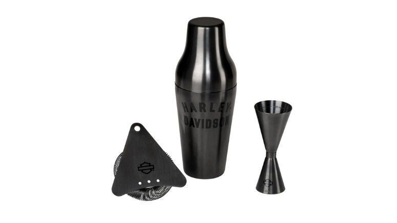 HARLEY- DAVIDSON ® Matte Black Cocktail Shaker