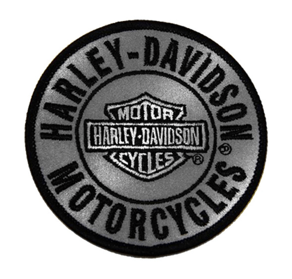 Harley-Davidson Patch H-D Reflective Round