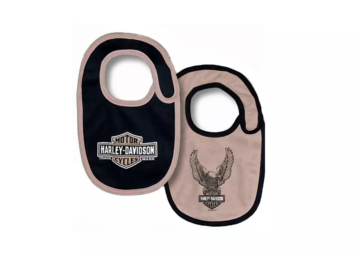 Harley Davidson® Neugeborenen-Lätzchen-Set