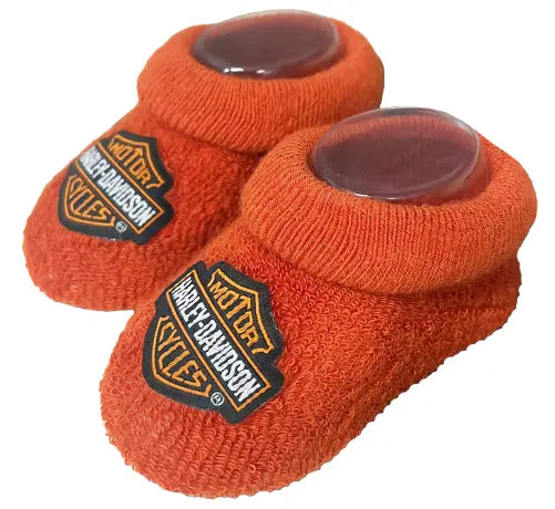 Harley-Davidson Newborn Baby Bootie Socks