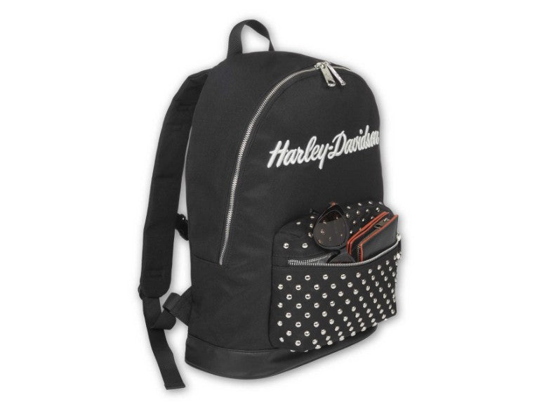 Harley-Davidson® Damen-Rucksack mit NietenSchwarz