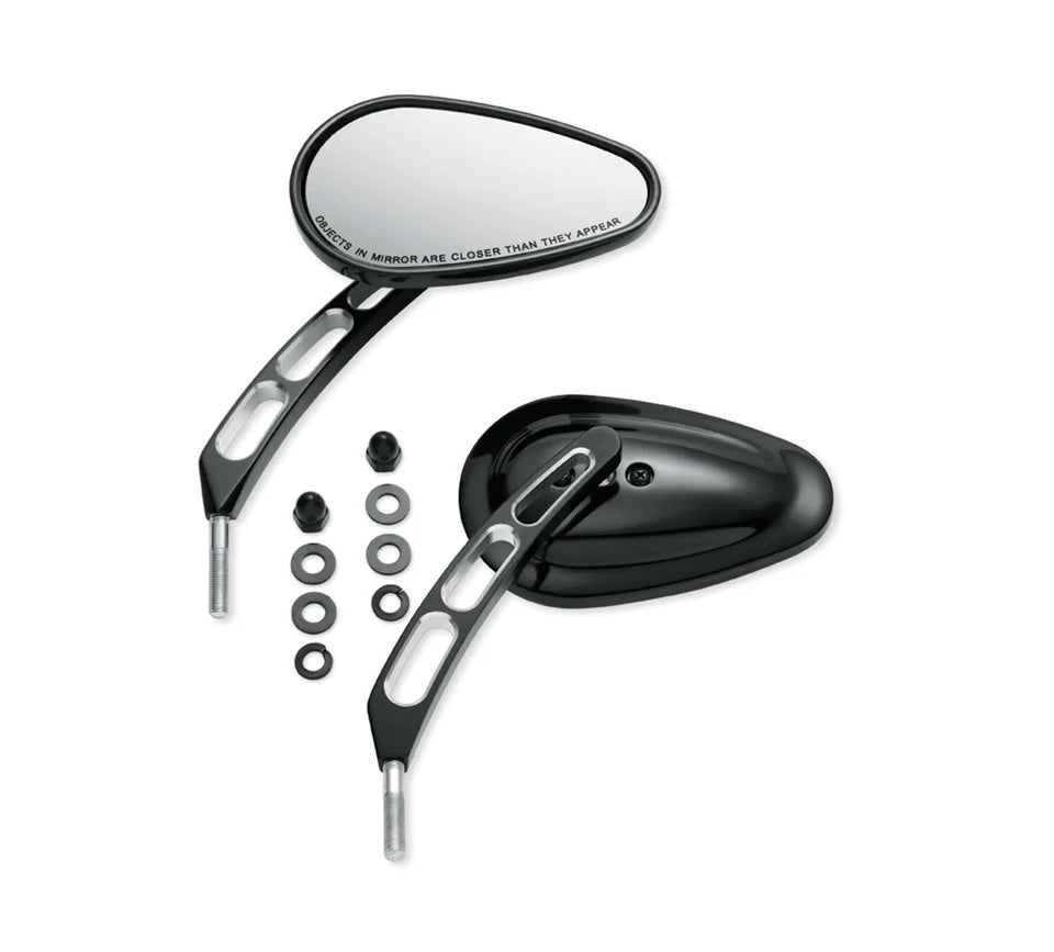 Harley-Davidson Kit Mirror Edge Cut Black