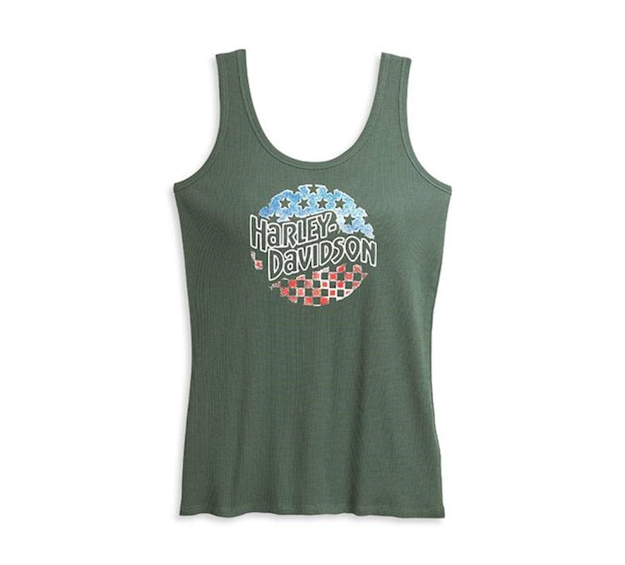 HARLEY-DAVIDSON ® Tanktop "Circle Stars Rib Knit" Women