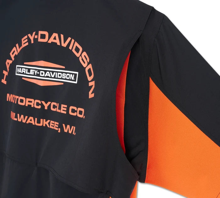 HARLEY-DAVIDSON ® "TECH Milwaukee Short Sleeve Shirt" Men