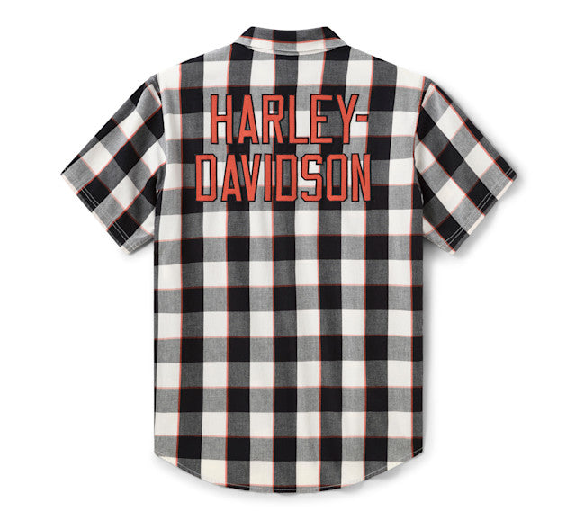 Harley-Davidson Essential Buffalo Plaid Short Sleeve Shirt