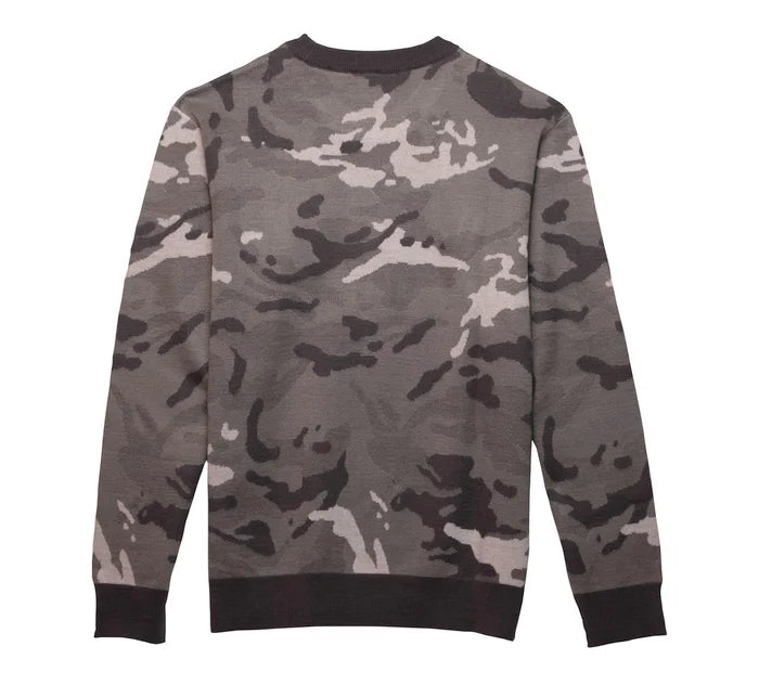 HARLEY-DAVIDSON ® "Staple Camo Sweater Grey" Men