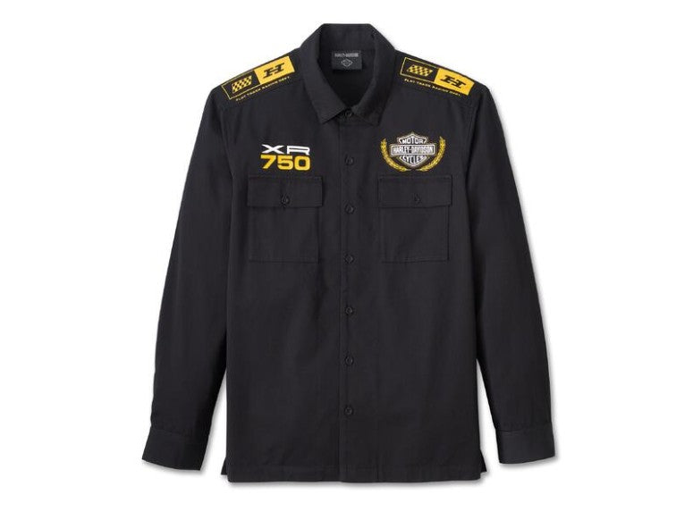 Harley-Davidson Trophy Langarm-Mechaniker-Shirt