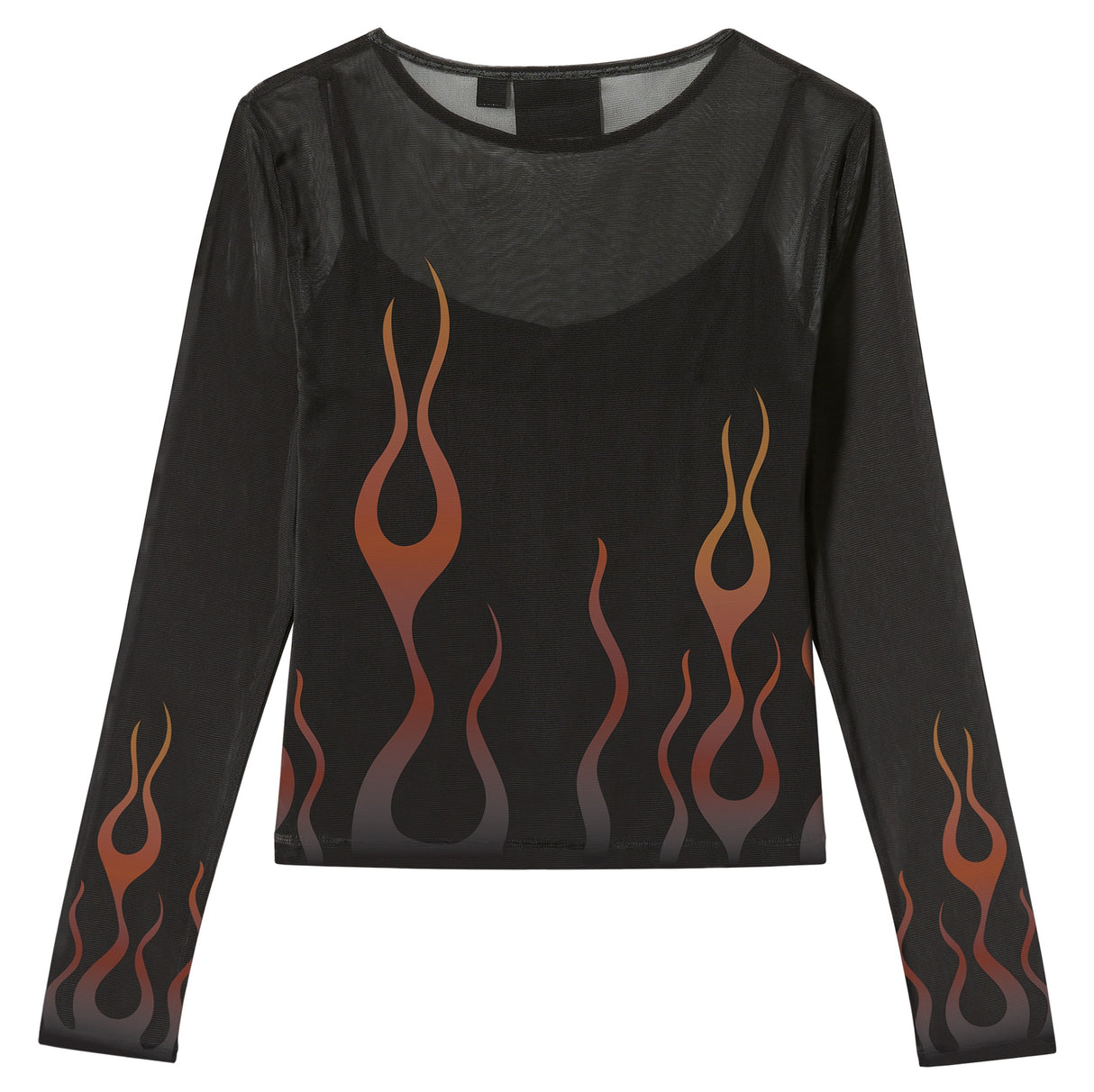 Harley-Davidson Damen Meshtop "Flames for Days"