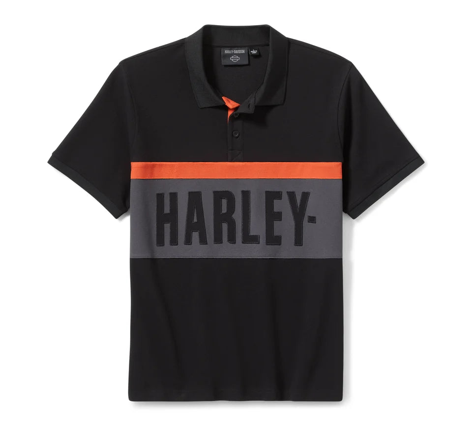 Harley-Davidson Essential Colorblock Polo Herren