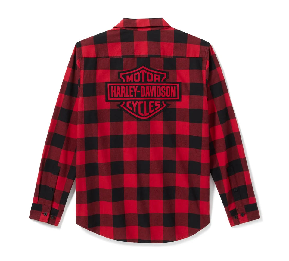 Harley -Davidson Hemd Bar&Shield Buffalo Check Flannel