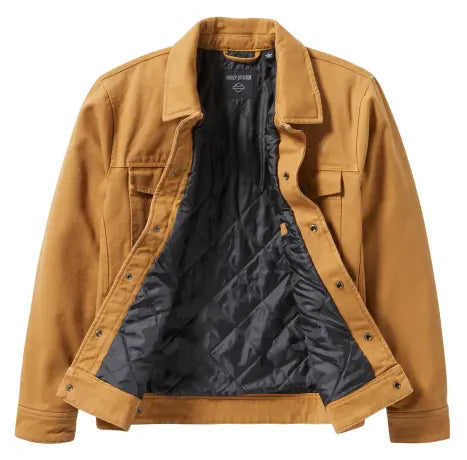 Harley-Davidson Jacke Heritage Mechanics Tan Brown