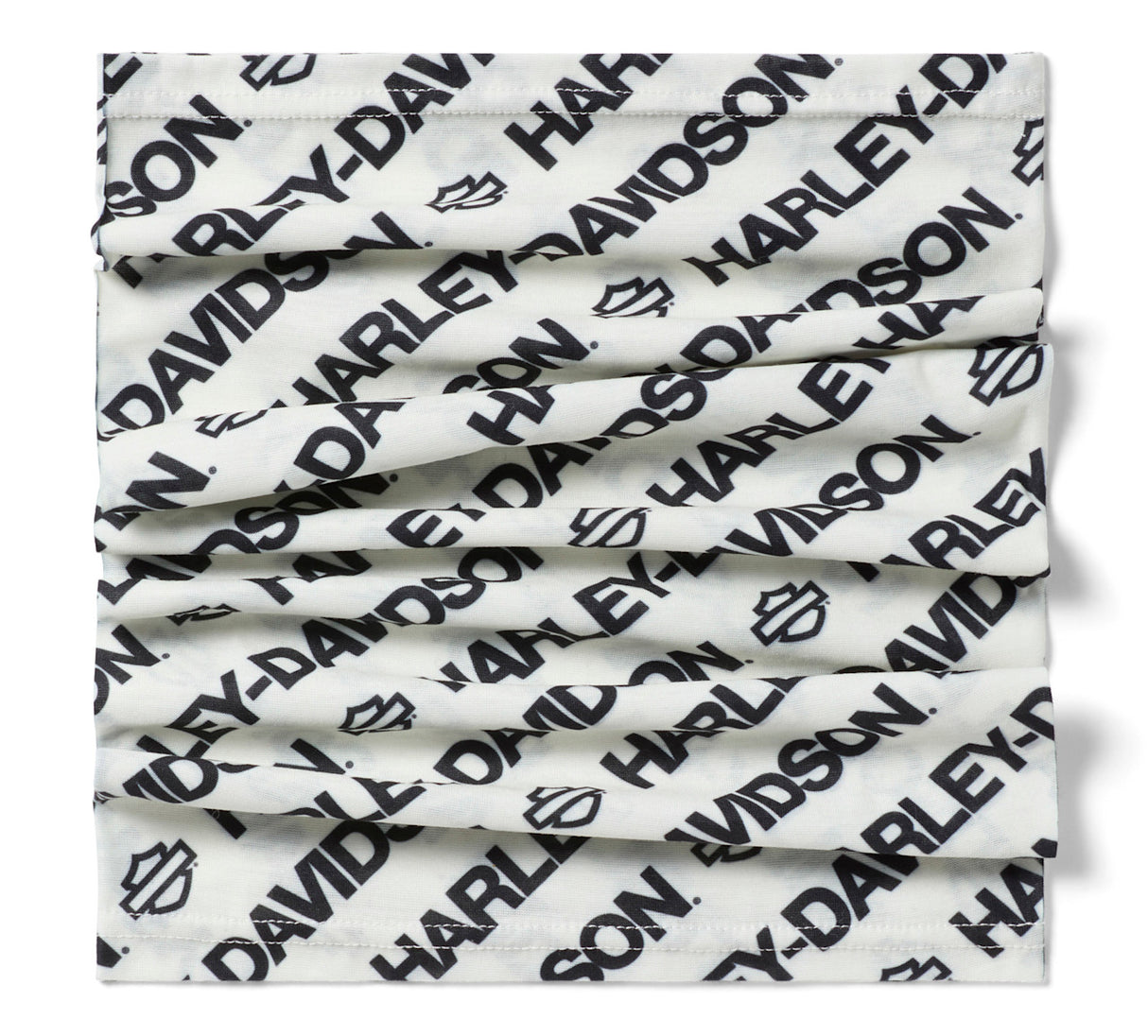 Harley-Davidson Neck Gaiter H-D Tech Allover Druck weiß/schwarz