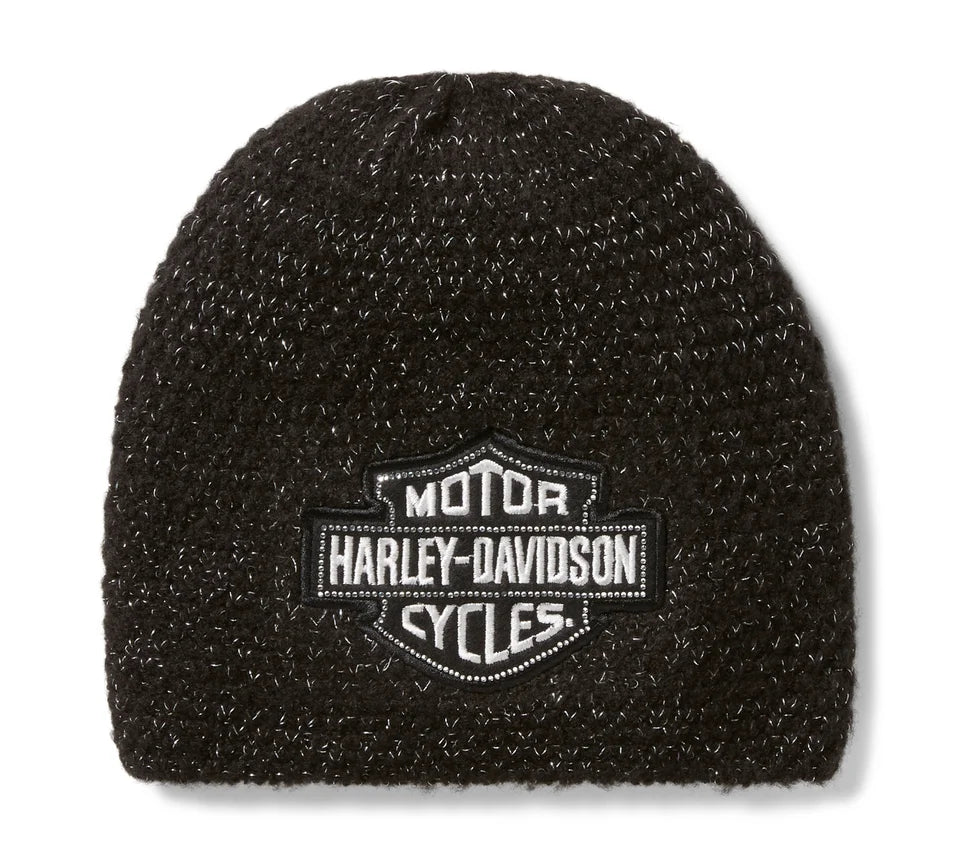 Harley Davidson Damen Essential Bling Beanie