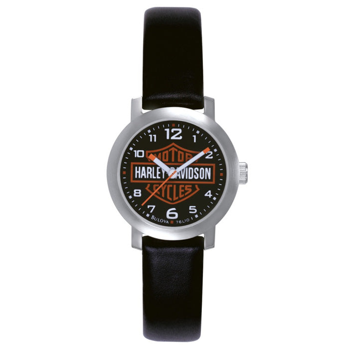 Harley-Davidson 76L10 Damenuhr mit Lederband