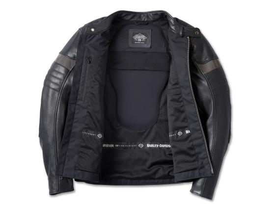 HARLEY-DAVIDSON ® Lederjacke "120th Amalgam Triple Vent System Riding" Men