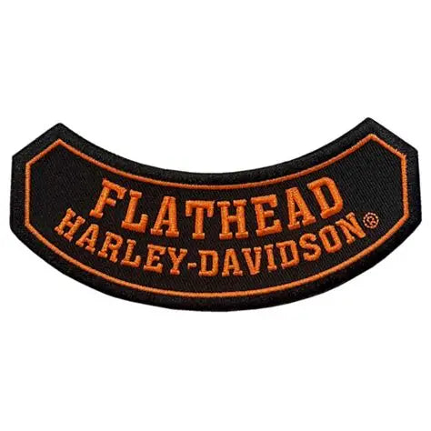 Harley-Davidson Patch Flathead H-D Rocker