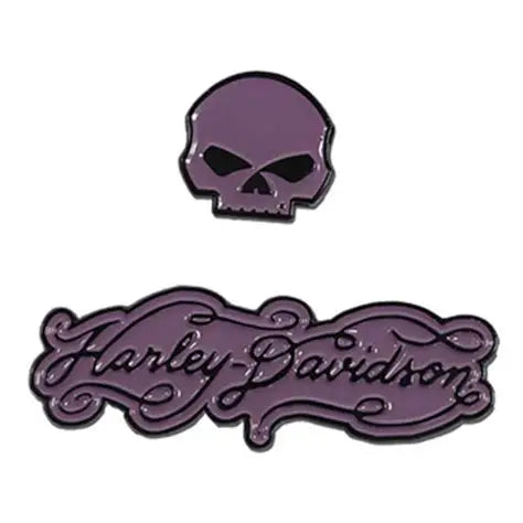 Harley-Davidson Pin Set Harley Curve