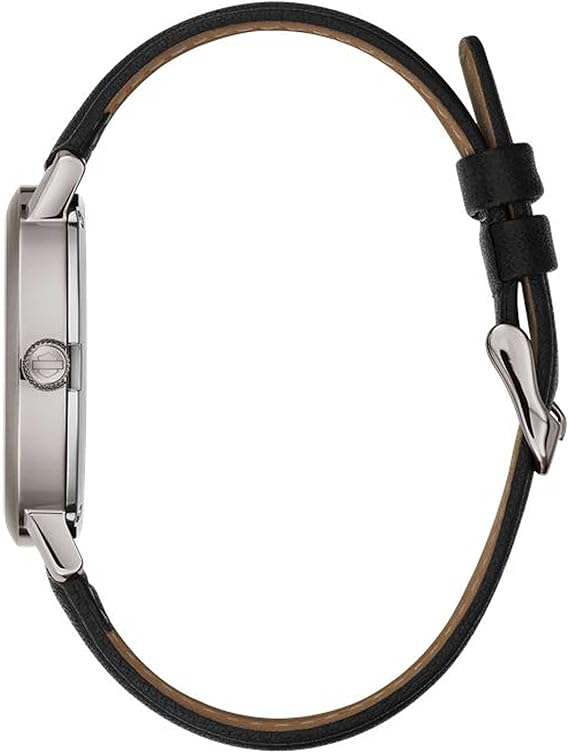 Harley-Davidson Men's #1 Skull Stars & Stripes Watch w/Leather Strap