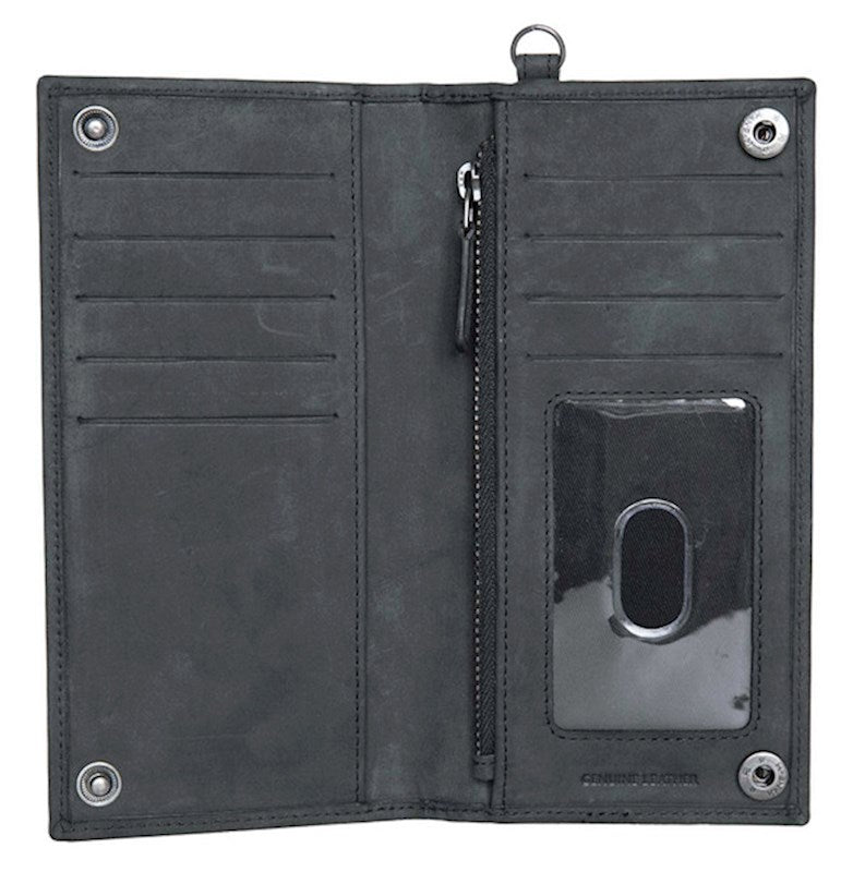 Harley-Davidson GeldbeutelRubber Patch Trucker Black