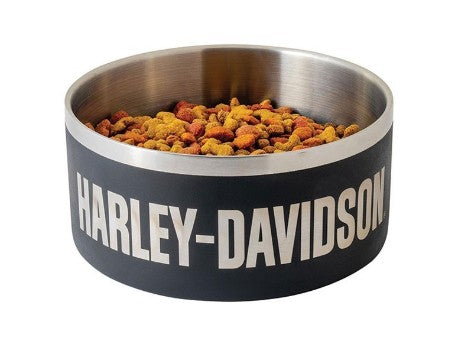 Harley-Davidson Pet Bowl Black