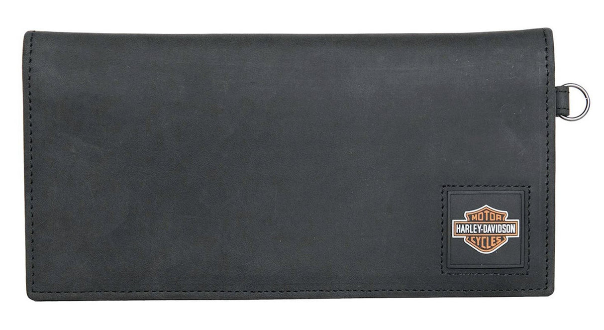 Harley-Davidson GeldbeutelRubber Patch Trucker Black