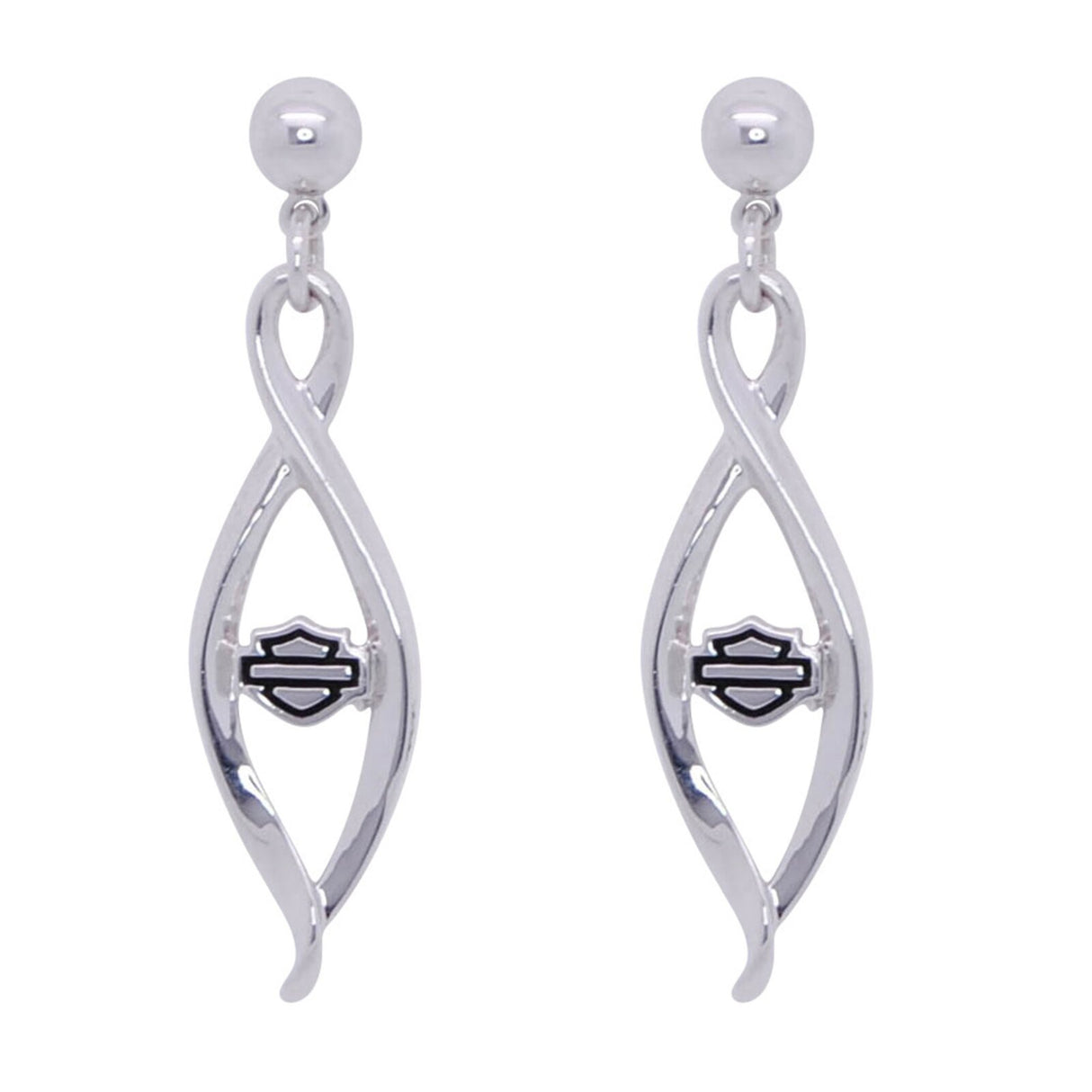 Harley-Davidson Ohrringe Sterling Silber "Infinity"