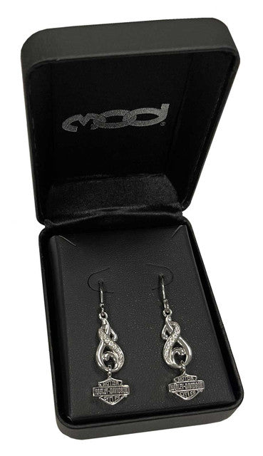 Harley-Davidson Ohrringe Sterling Silber "Filligree"