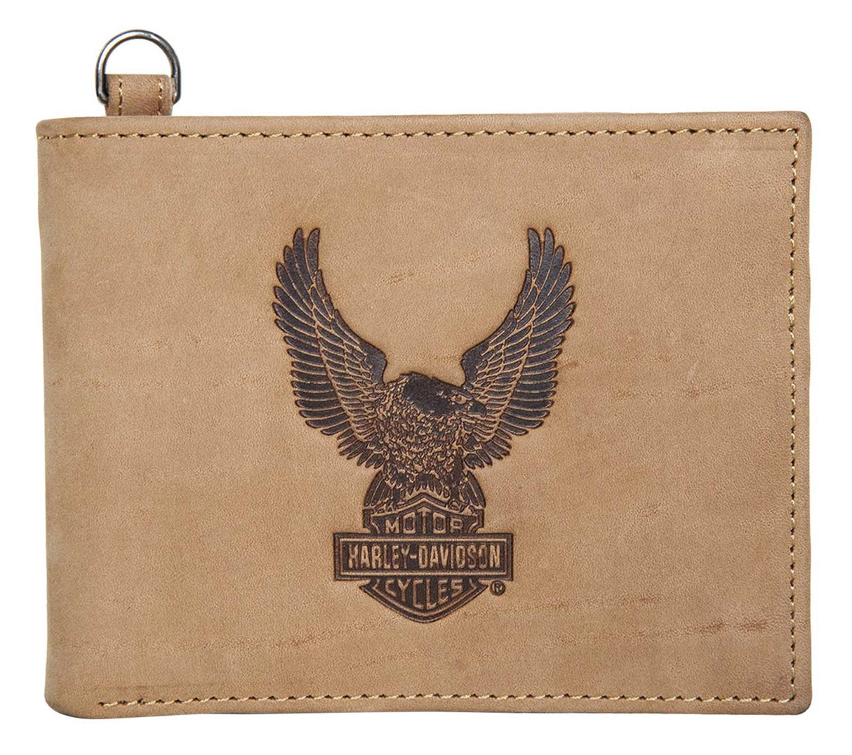 Harley-Davidson Geldbeutel Eagle Bifold Brown
