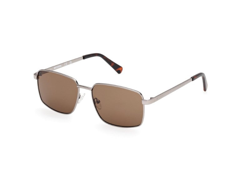 Marcolin Fashion Sonnenbrille Matt Gunmetal/Brown
