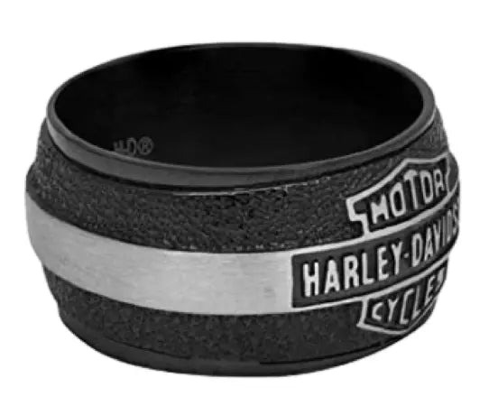 Harley-Davidson Herren Ring Bar & Shield Curved Off-Road Stahl