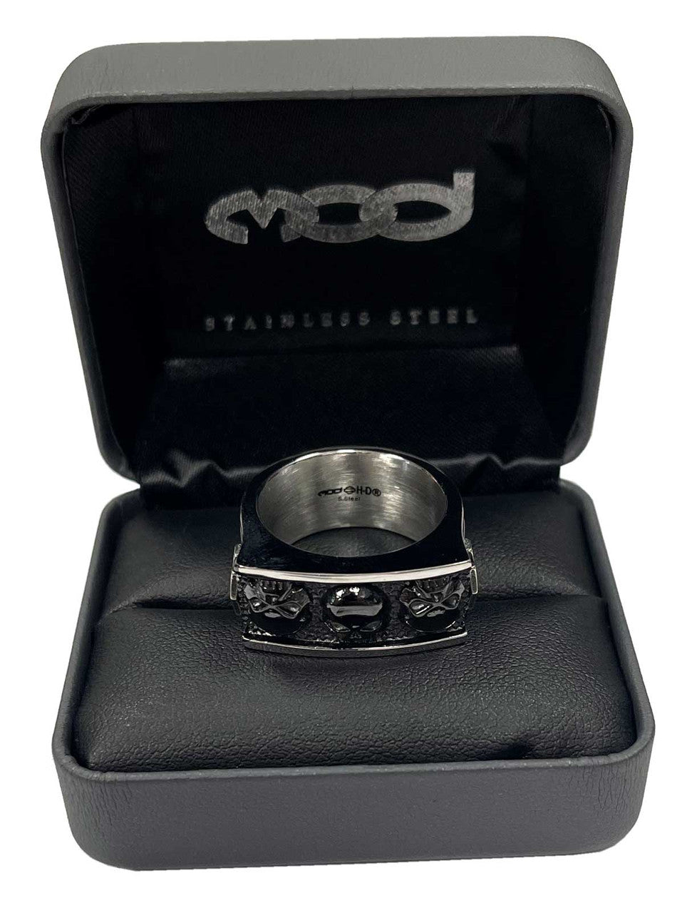 Harley-Davidson® Herren Multiple Willie G Skull B&S Siegelring aus Edelstahl