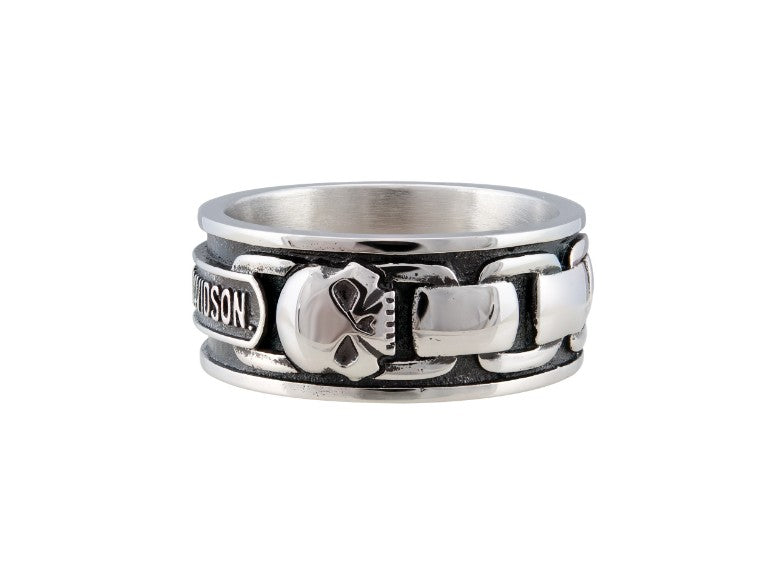 Harley-Davidson® Herren Ring "Multi Skull Band"