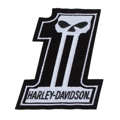 Harley-Davidson Emblem, #1 Skull, SM, Nr.8