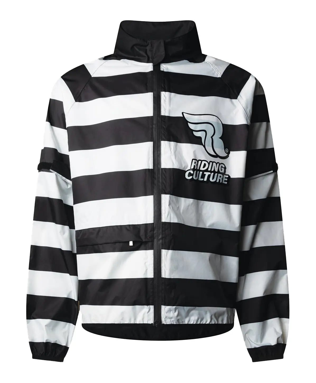 Riding Culture Regenjacke gestreift