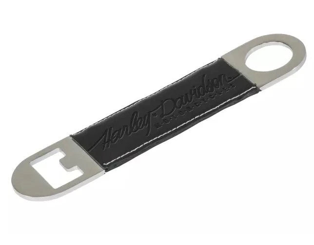 Harley-Davidson W210Leather Wrapped Bottle Opener