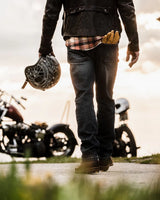 Rokker Motorradhose "Rokkertech Tapered Slim Dark Blue" Men