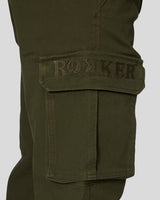 Rokker Motorradhose "Cargo Olive" Men
