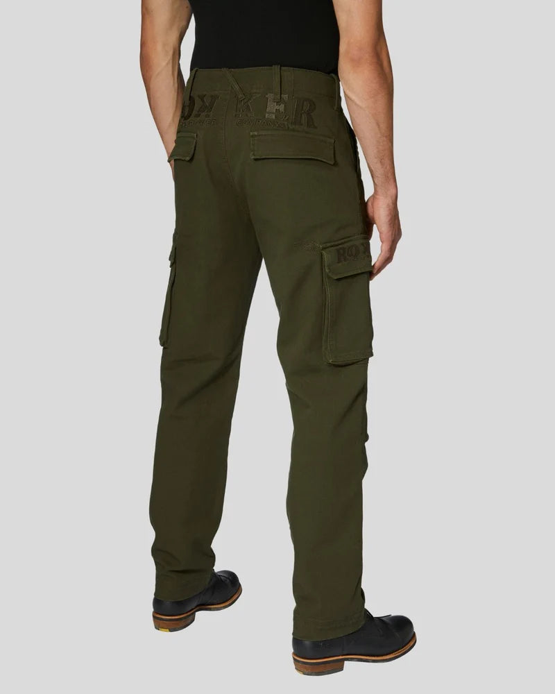 Rokker Motorradhose "Cargo Olive" Men