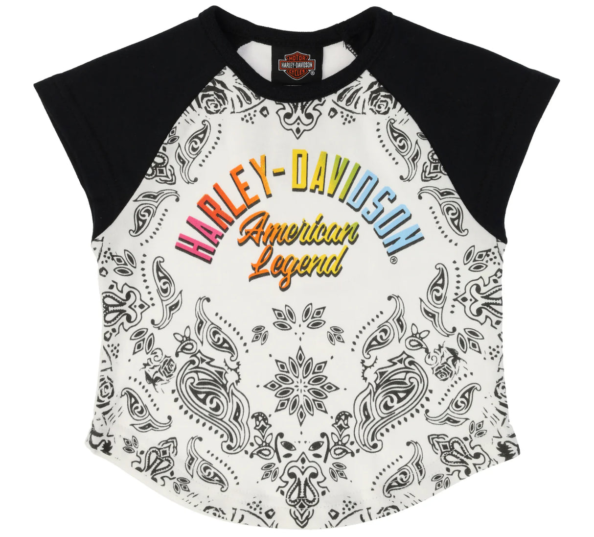 Harley-Davidson Girls Short & Shirt Set "Paisley"
