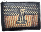 Harley-Davidson Geldbeutel Uno Flag Bifold