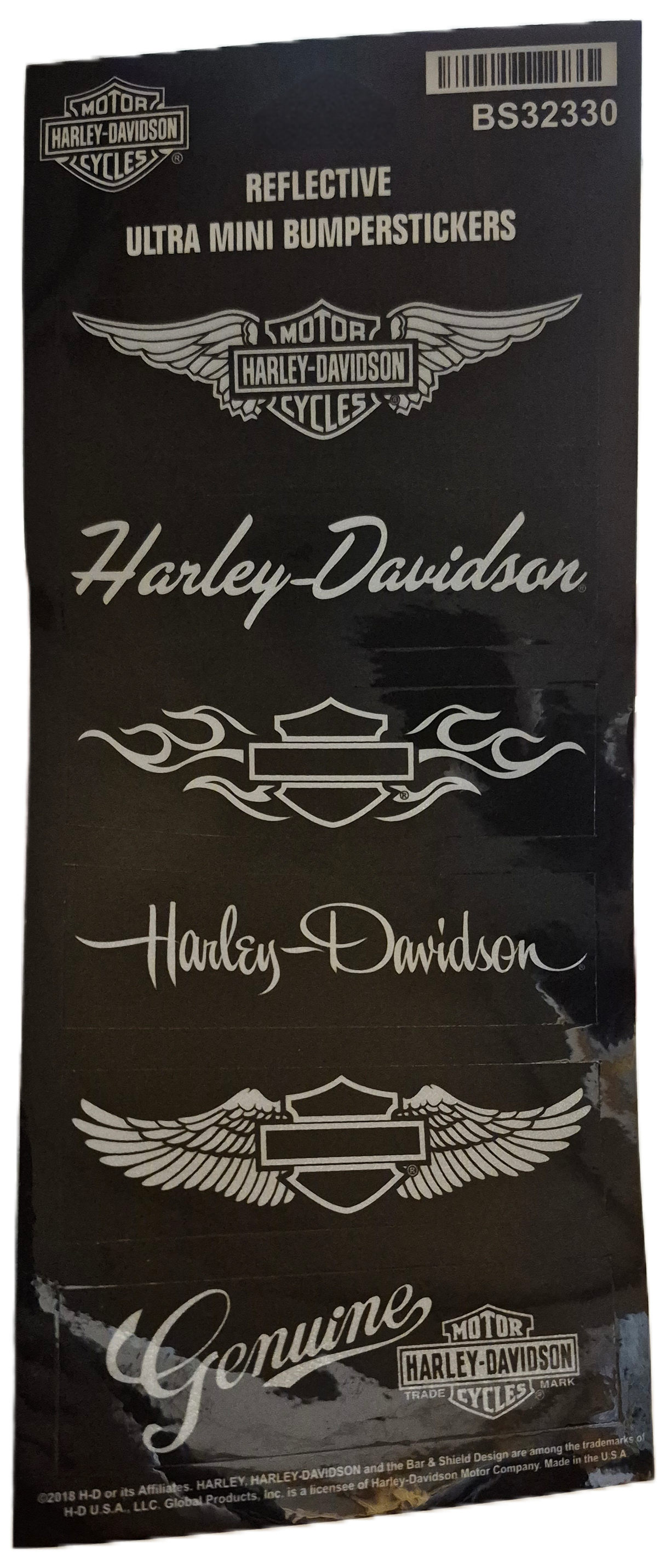 Harley-Davidson Bumpersticker - Resolute Nr.40