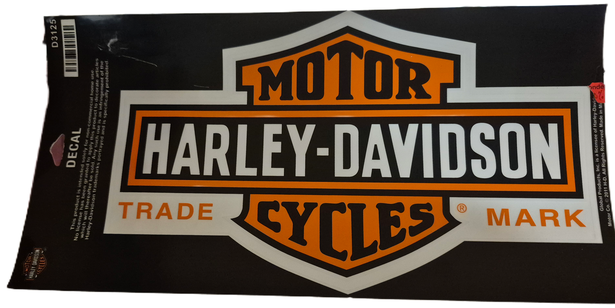 Harley-Davidson Decal, Long Bar&Shield, Nr.5